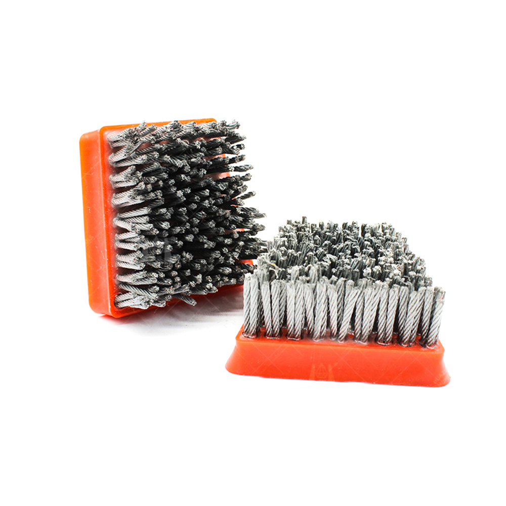 Brosses en acier de Francfort pour le polissage de la pierre